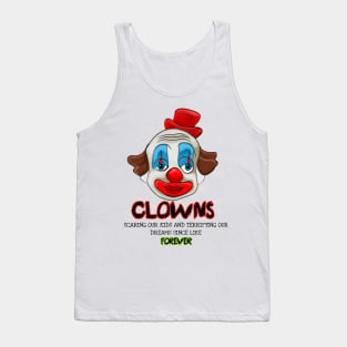 CLOWNS ARE SCARY, FUNNY Tank Top